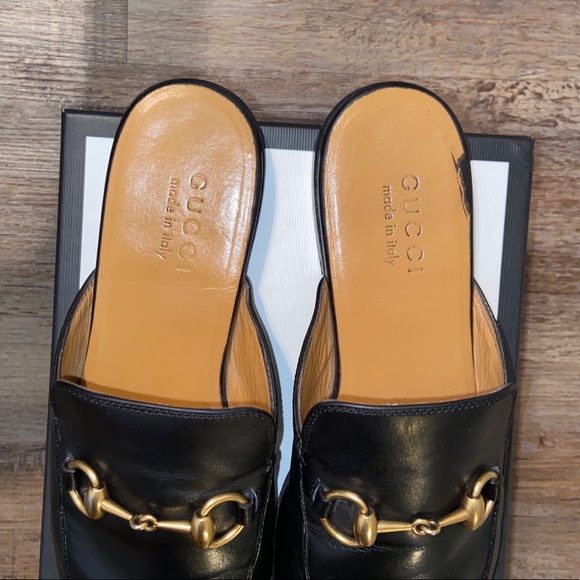 Authentic Unisex Gucci Princetown Slip On Mules - Picture 5 of 8
